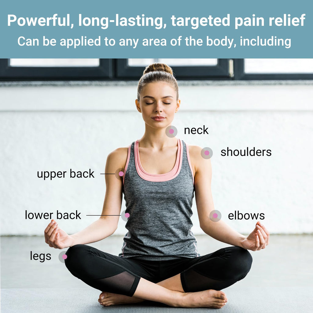 ishancare Lidocaine 4% + Menthol 1% Patches 14Count Fast Acting Maximum Strength Back Neck, Shoulders, Knees, Elbows Pain Relief - Temporary Nerve & Joint Pain Solution ishancare Au supplements