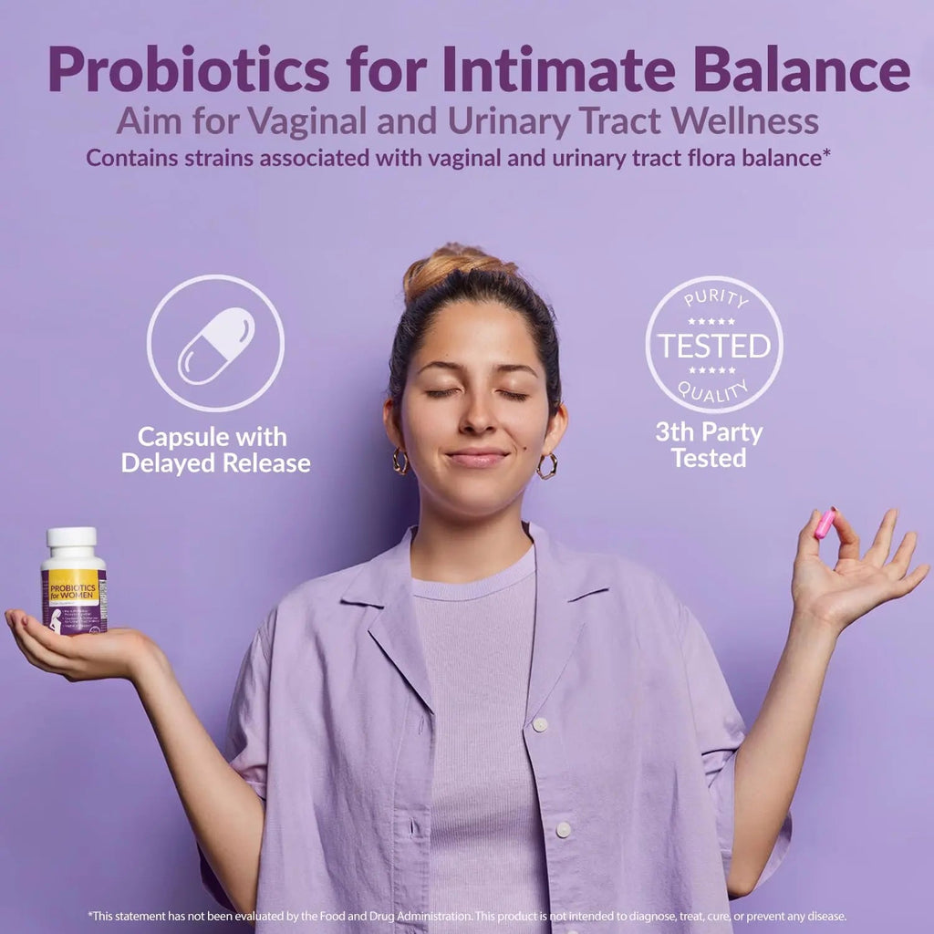 Probiotics for Women- 3 Pack(180 Capsules) - Ultimate Flora Bloom Probiotic Supplement for Women Intimate Rose Au supplements