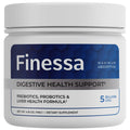 Finessa Digestive Probiotic Drink - 2in1 Digestive Health, Liver Cleanse Detox & Repair | Constipation, Gas and Bloating Relief | Gut Health Blend with Prebiotics & Probiotics
