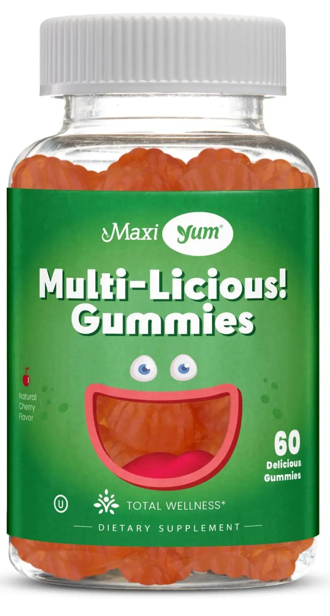 Maxi Health Multivitamin Gummies Vitamins for Adults & Kids - Cherry Flavored Gummy Multivitamins - 60 Vitamin Gummies for Women and Men Maxi Health Au supplements