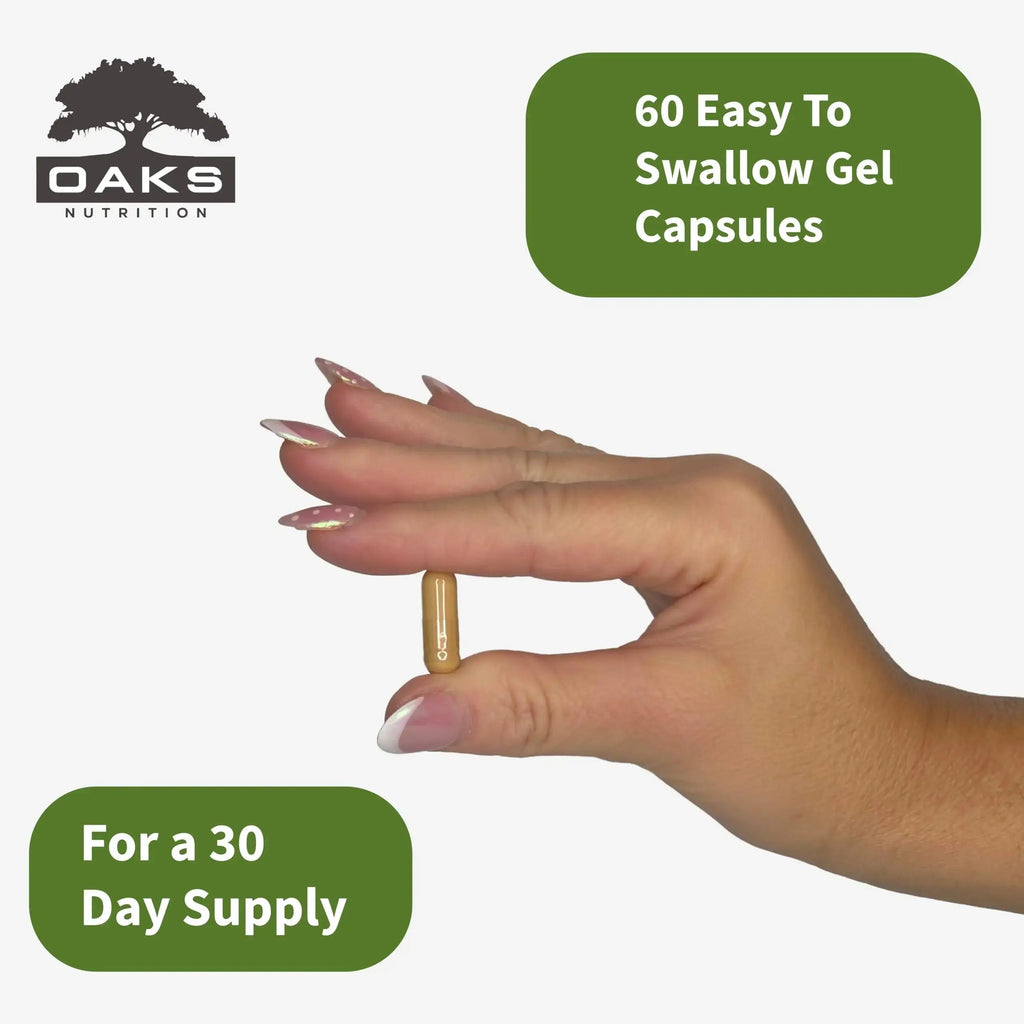 Oaks Nutrition Premium 15-in-1 Sea Moss Multivitamin with Black Seed Oil, Ashwagandha, Turmeric, Bladderwrack, Burdock, Elderberry Oaks Nutrition Au supplements