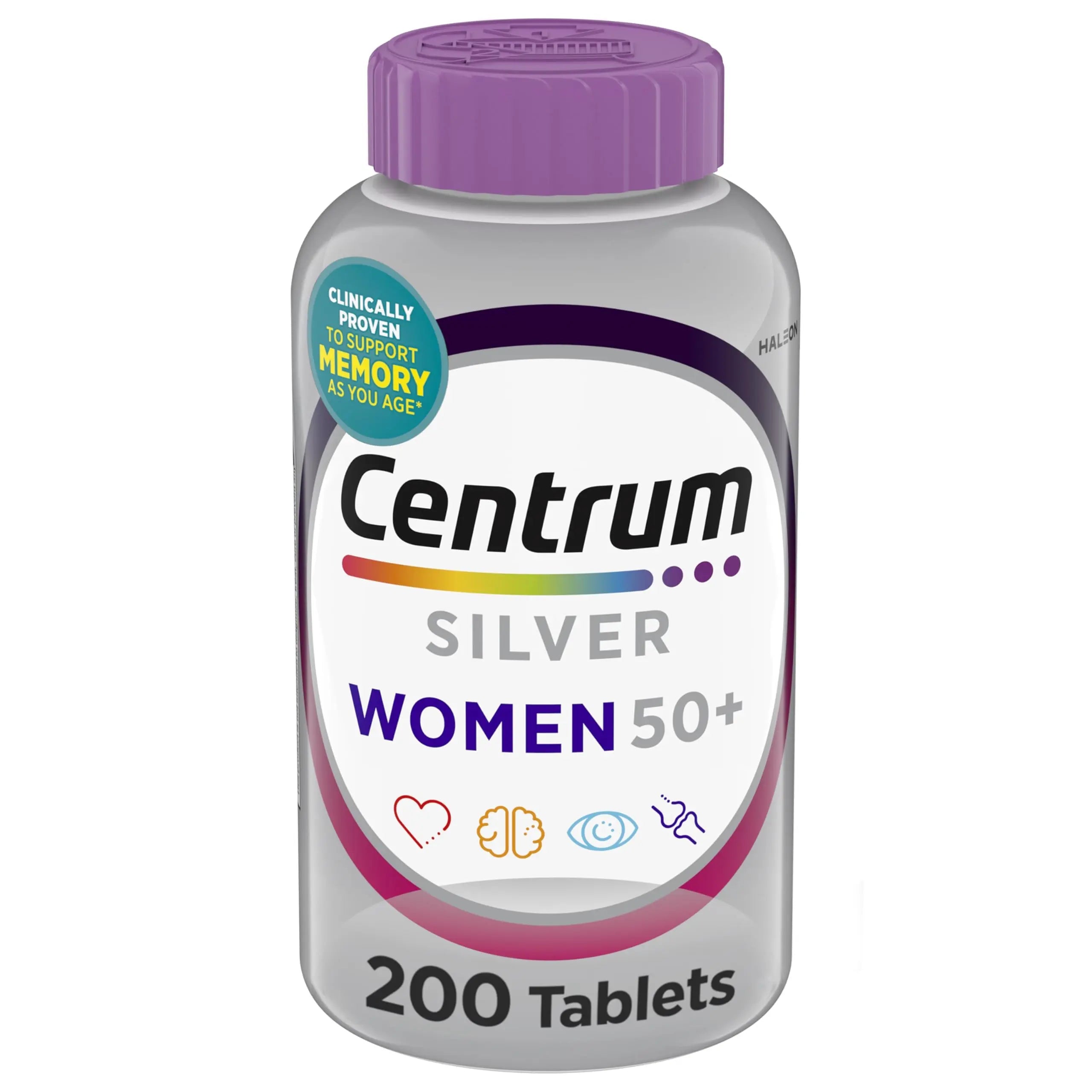 Centrum Silver Women's Multivitamin for Women 50 Plus, Multivitamin/Multimineral Supplement with Vitamin D3, B Vitamins, Non-GMO Ingredients Centrum Au supplements