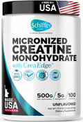 Creatine Monohydrate Powder 500g – Supports Muscle Growth, Strength & Cognitive Function*, 5g per Serv - 100 Servings, Pure Micronized Creatine for Enhanced Performance, Unflavored, 17.9 oz SCHIFFER HEALTH Au supplements