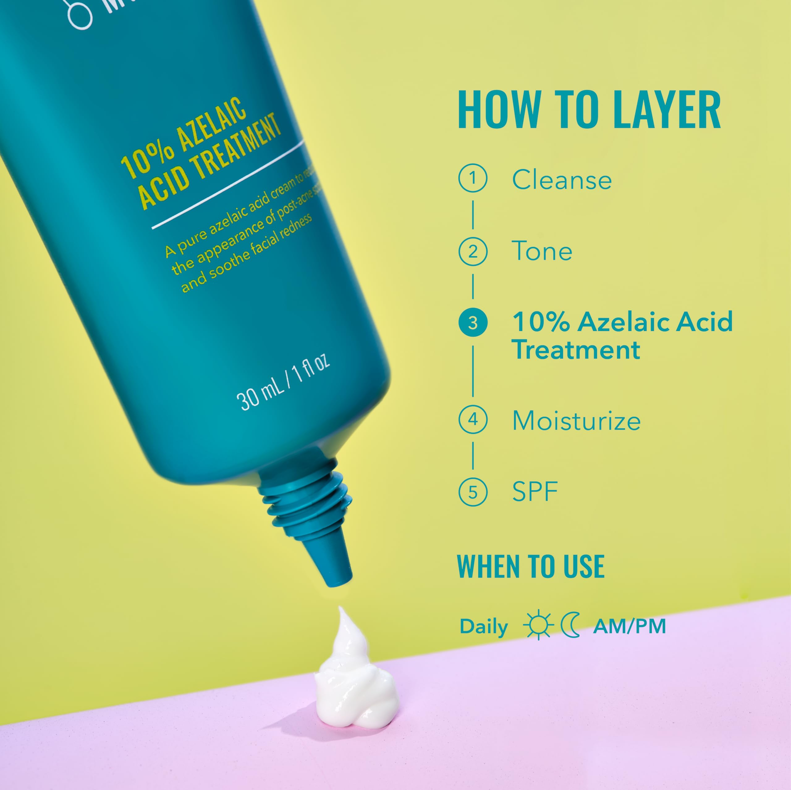Good Molecules 10% Azelaic Acid Treatment for Face – Soothing Formula for Facial Redness