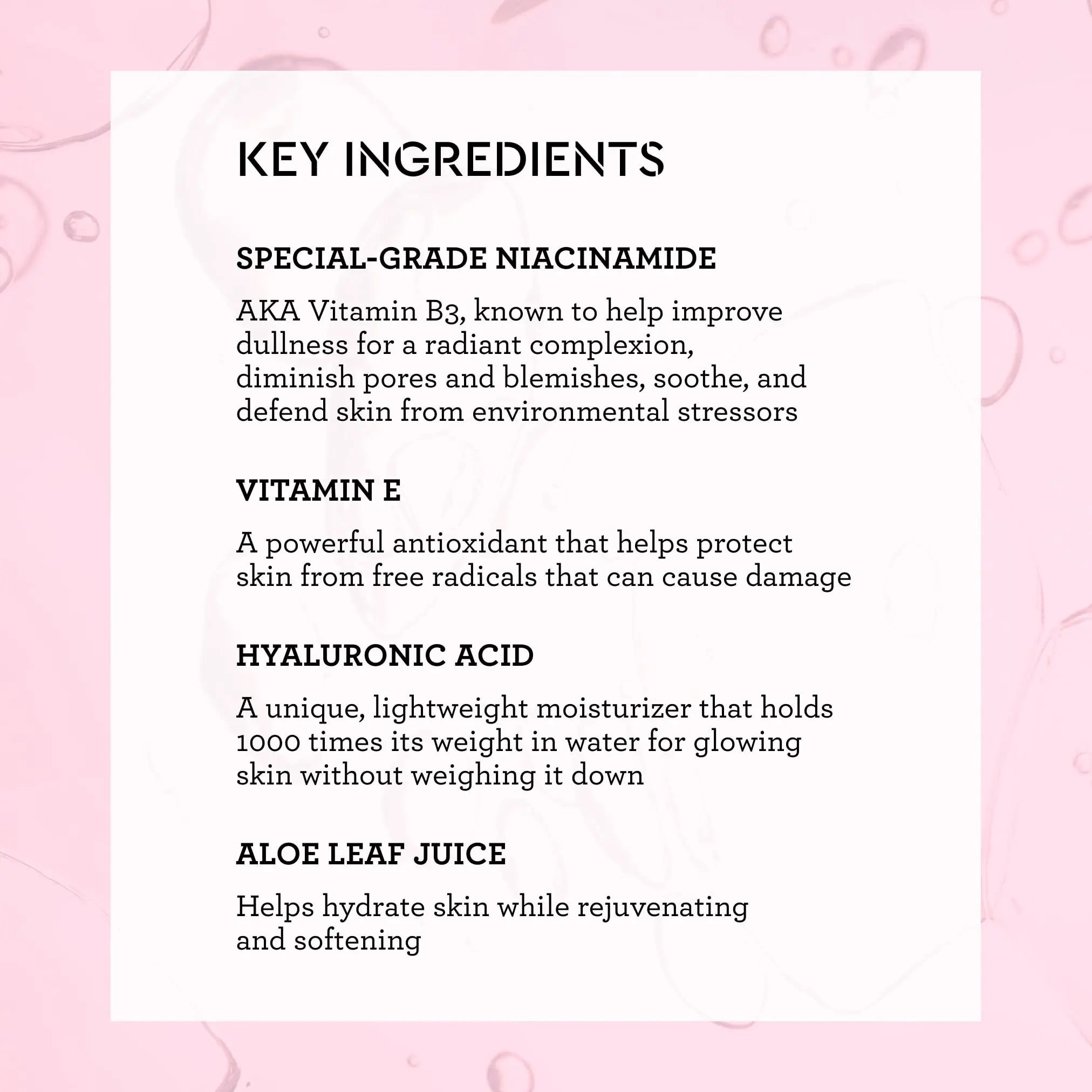 Bliss Glow and Hydrate Serum - Niacinamide + Hyaluronic Acid - 1 Fl Oz Bliss Au supplements
