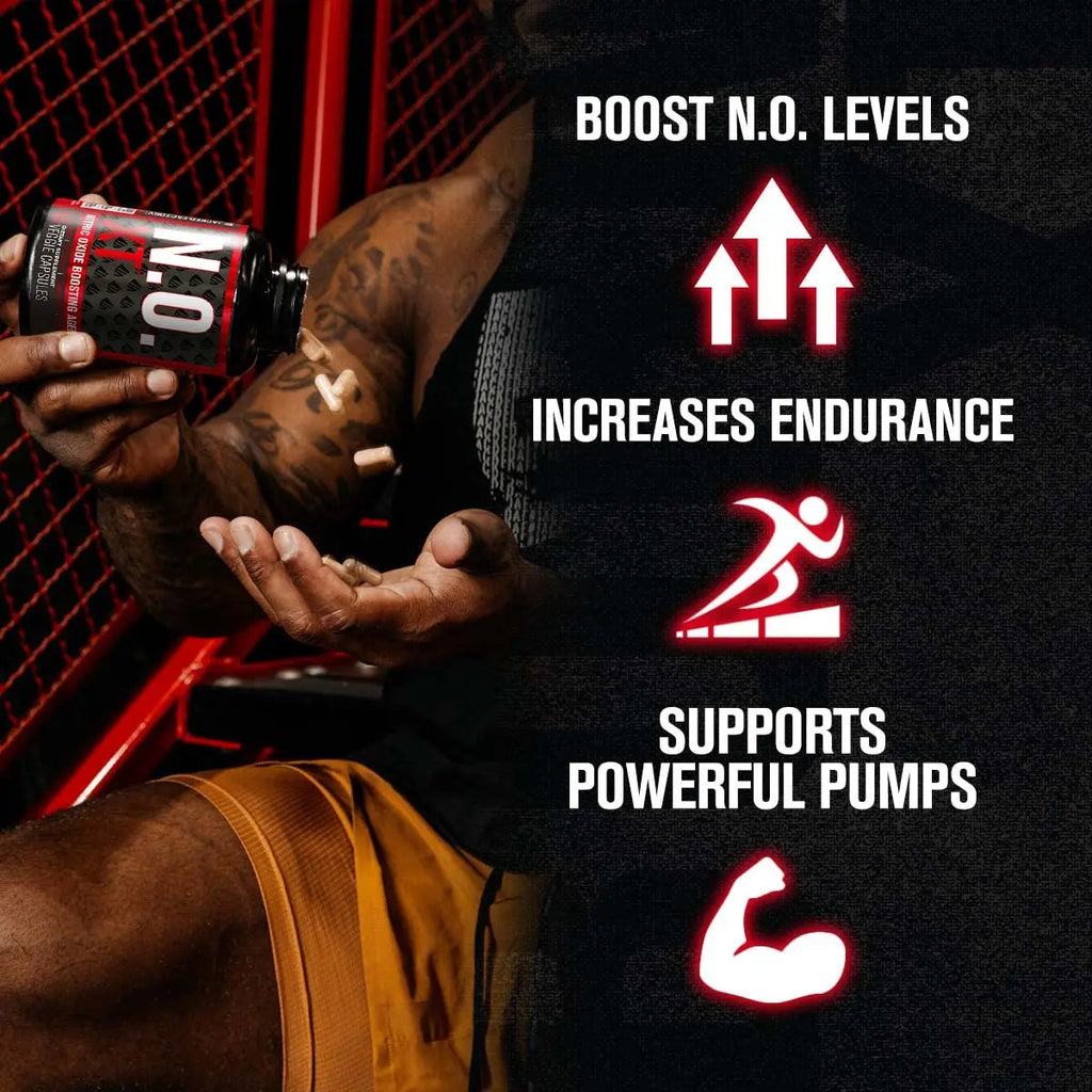 Jacked Factory N.O. XT Nitric Oxide Supplement, Growth Surge Post Workout Muscle Jacked Factory Au supplements