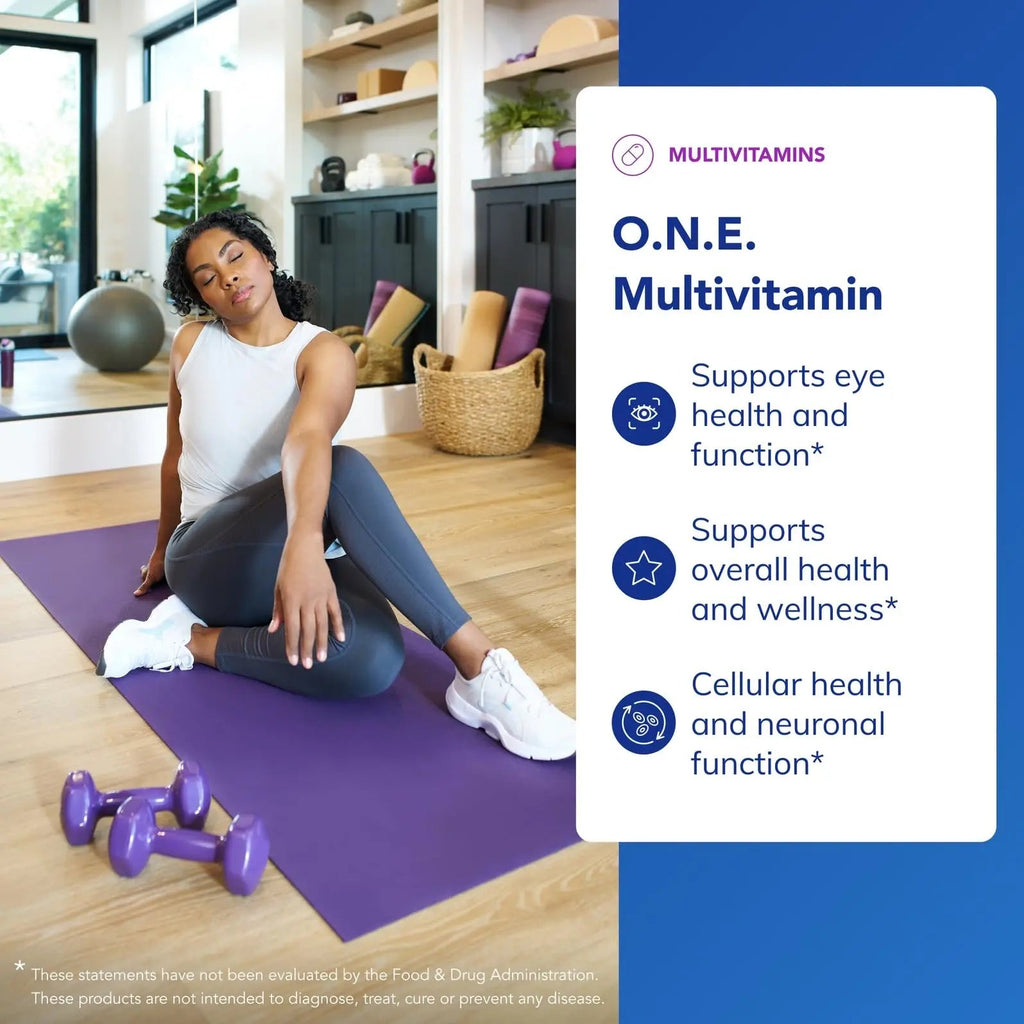 Pure Encapsulations O.N.E. Multivitamin - Once Daily Multivitamin with Antioxidant Complex Metafolin, CoQ10, and Lutein to Support Vision, Cognitive Function Pure Encapsulations Au supplements