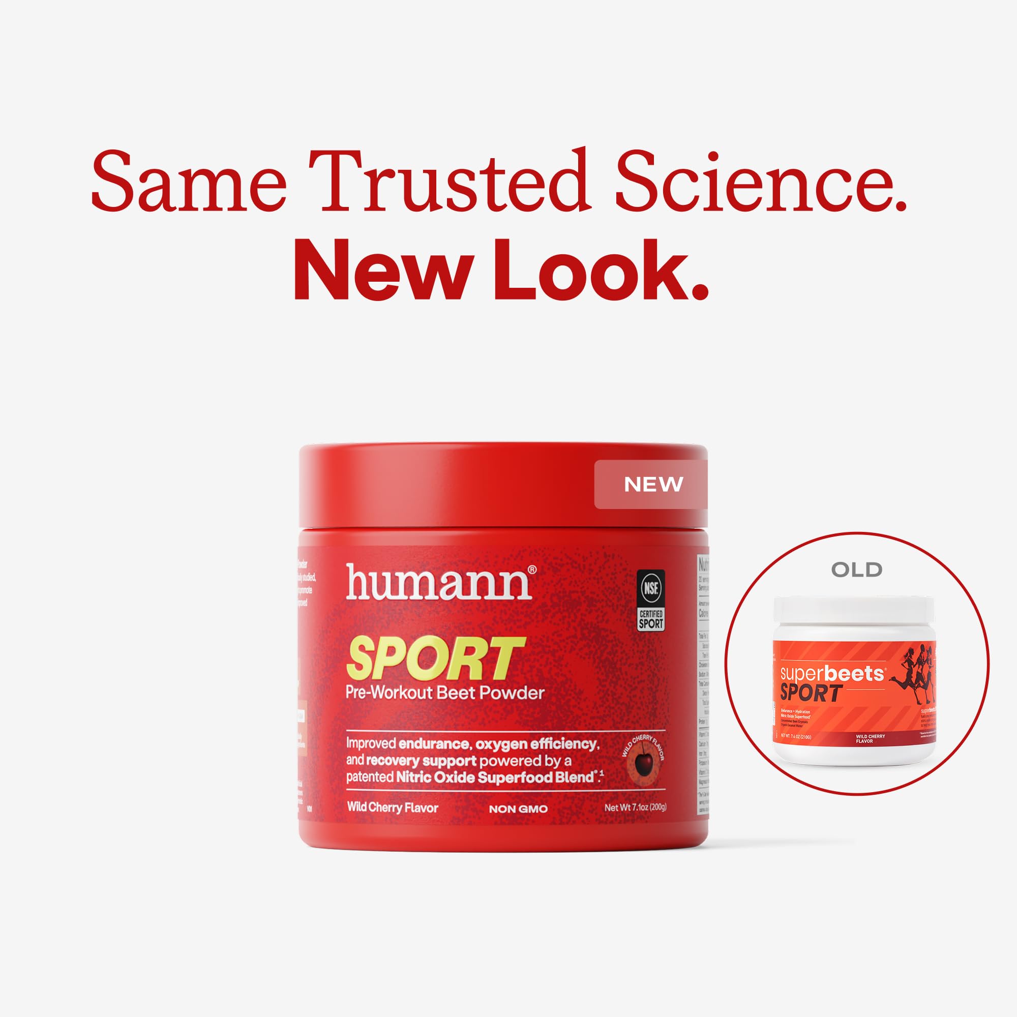 Humann SuperBeets Sport Endurance Pre Workout Powder, Nitric Oxide Supplement, NSF Certified, Stimulant & Caffeine Free, Made with Beet Root,