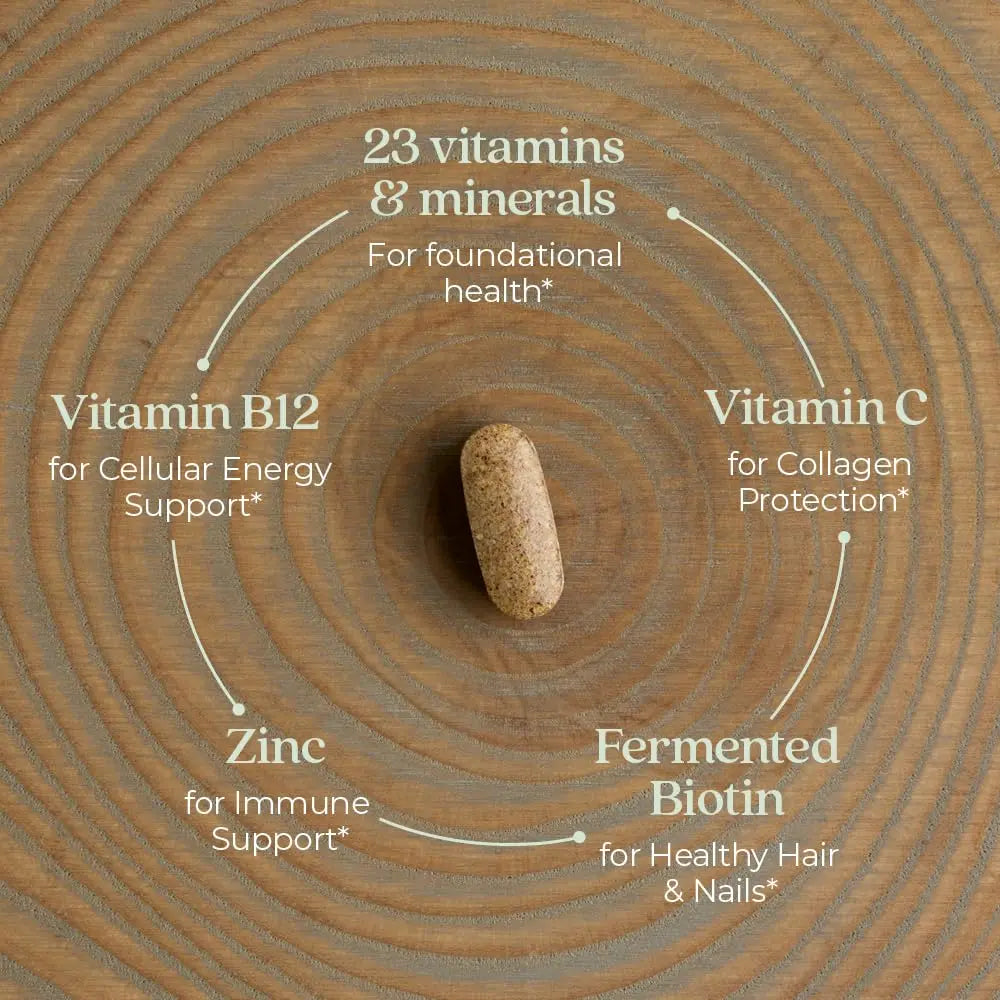 New Chapter Women's Multivitamin for Immune, Beauty + Energy Support with 20+ Nutrients -- Every Woman's One Daily New Chapter Au supplements