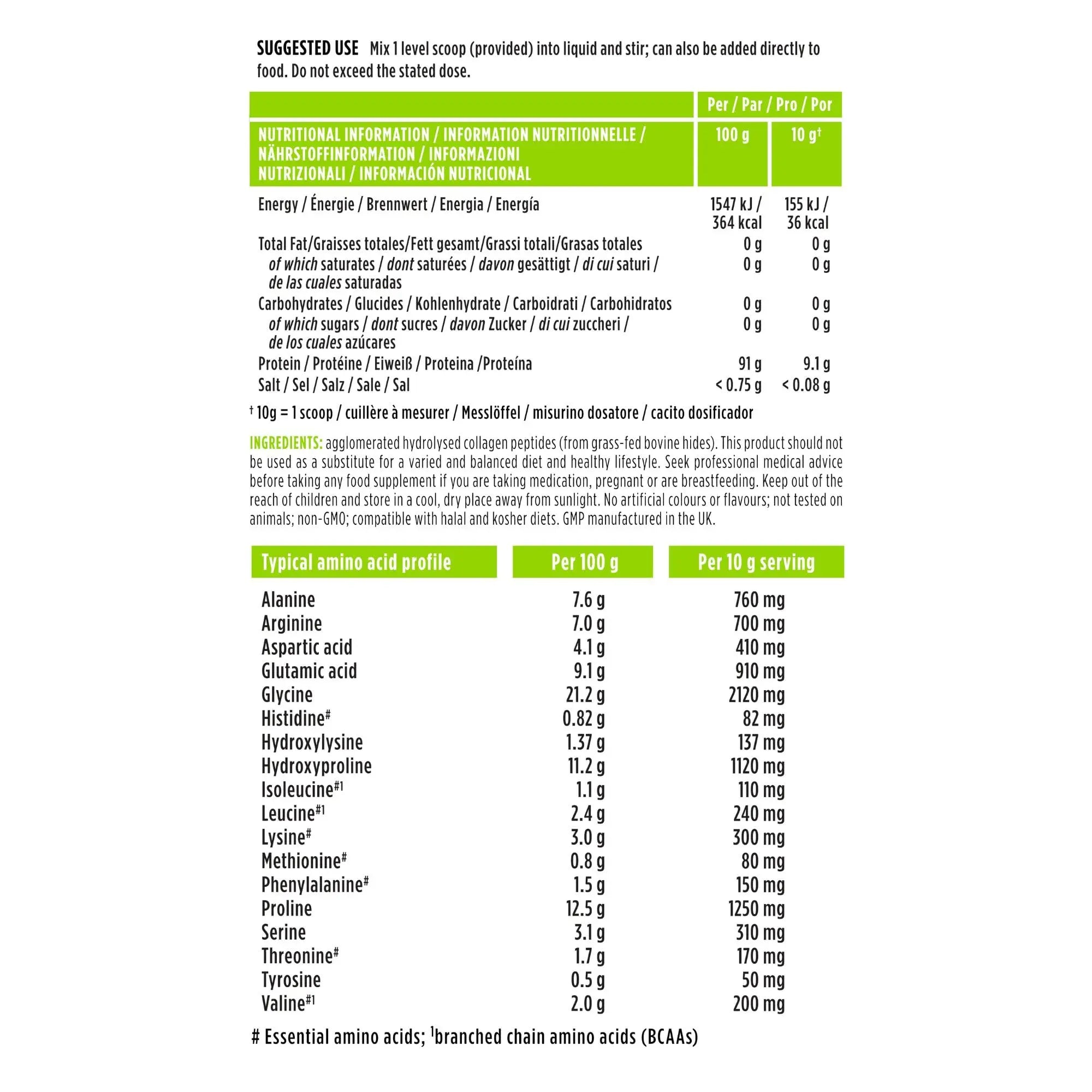 Advanced Hydrolysed Collagen Peptides, 100% Grass Fed & Ethically Sourced Igennus Healthcare Nutrition Au supplements