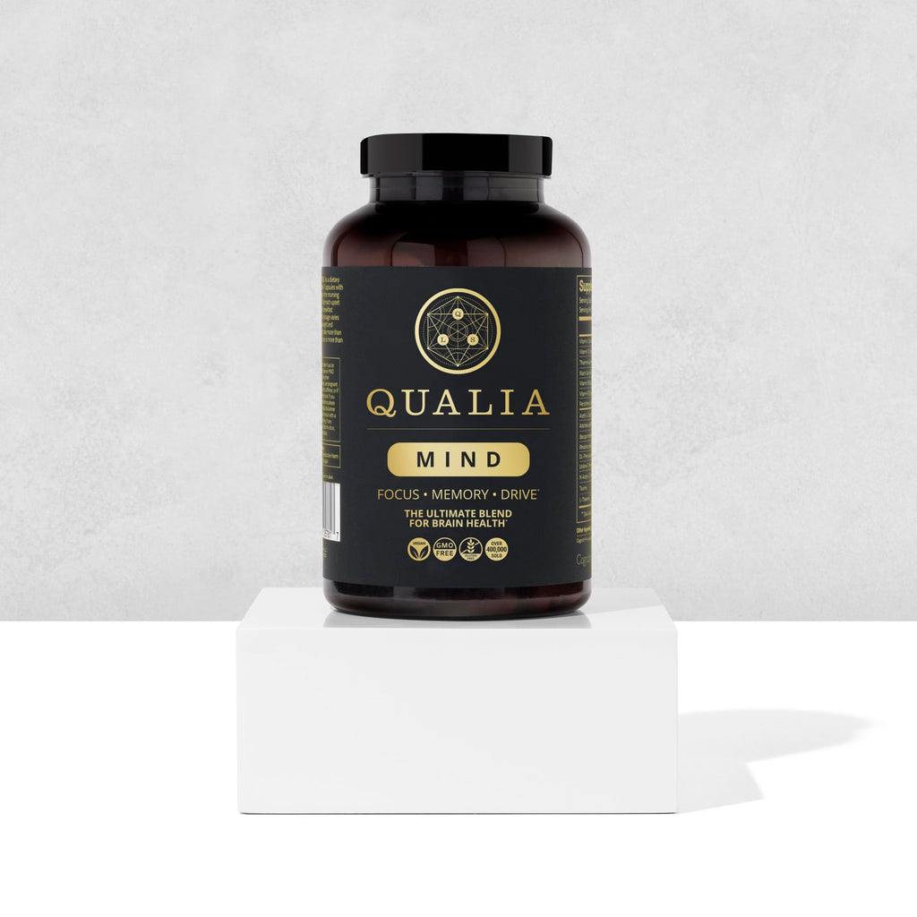 Qualia Life Sciences Qualia Mind | The Ultimate Blend for Brain Health* | Doctor-Formulated Nootropic to Fuel Focus & Concentration* | Supports Long Term Brain Health| Maintain Drive & Productivity QUALIA LIFE SCIENCES Au supplements