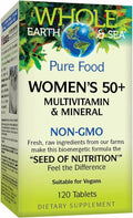 Natural Factors Whole Earth & Sea Women's 50+ Multivitamin & Mineral - Daily Multivitamin with Calcium, Selenium & More Natural Factors Au supplements