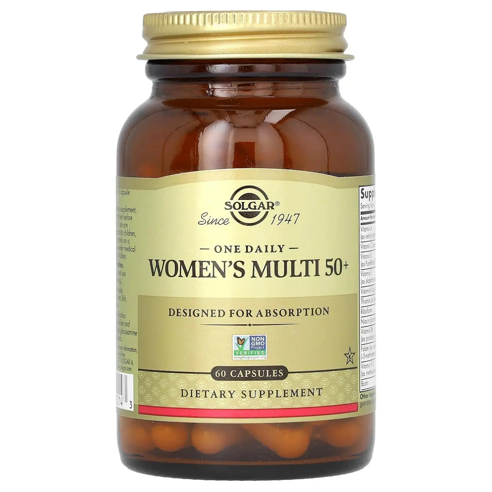 Solgar One Daily Women's Multi 50+ Whole Body Support for Women 50 and Older - Highly Absorbable Heart, Bone & Breast Health Solgar Au supplements