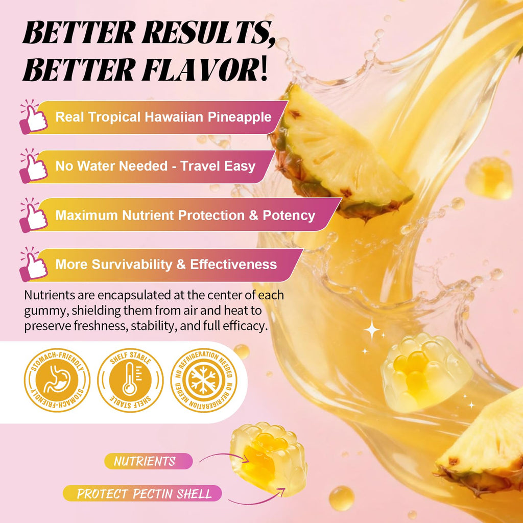 Totaria Sugar Free Probiotics for Women, Feminine Balance Gummies, 50 Billion CFU Vaginal Probiotic Prebiotic w/Slippery Elm, Cranberry, for Vaginal, Urinary Tract
