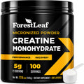 ForestLeaf Micronized Creatine Monohydrate Powder - Maximize Muscle Growth & Strength - Unflavored Creatine for Women and Men
