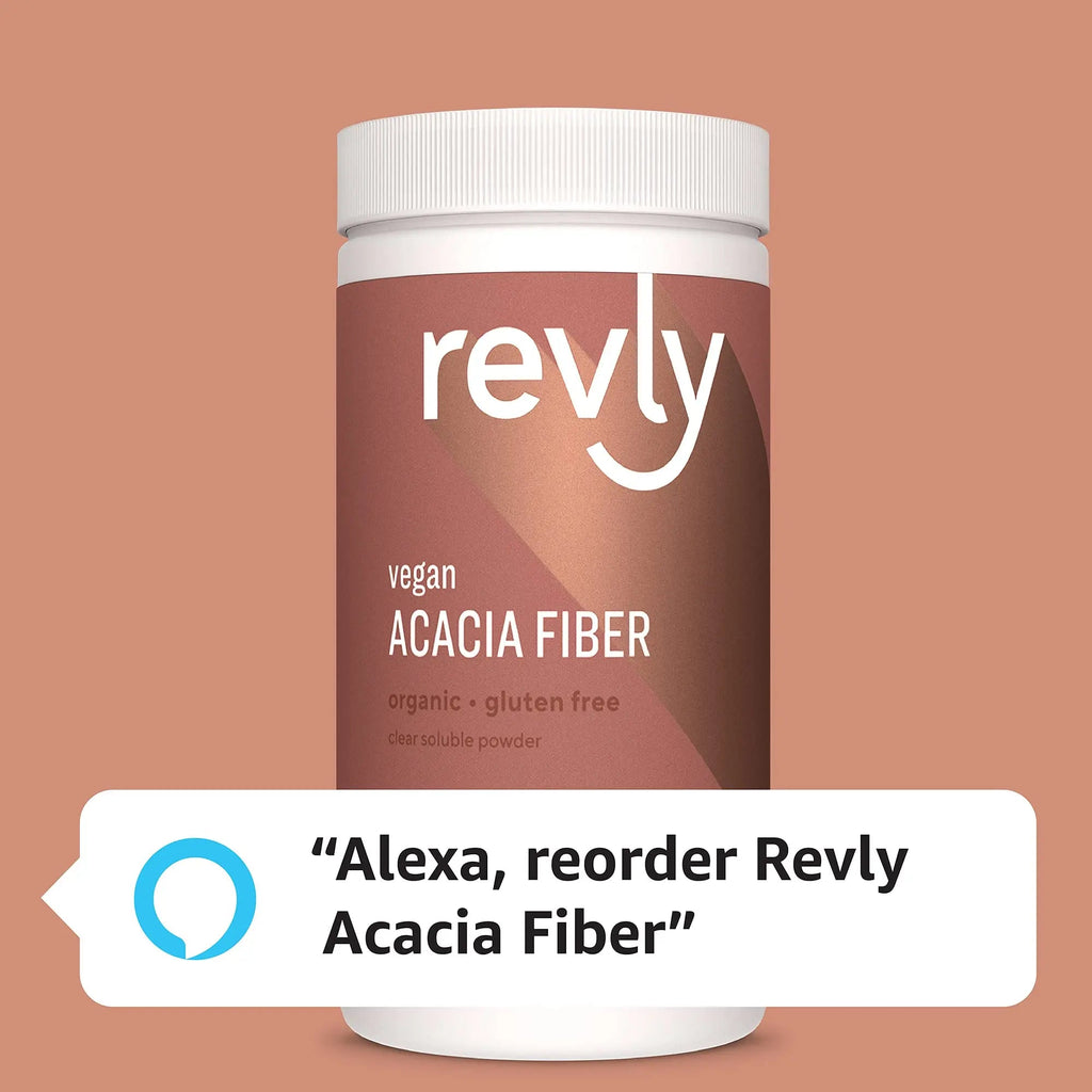 Amazon Brand - Revly Organic Acacia Fiber Powder, Supports Digestive Health Revly Au supplements