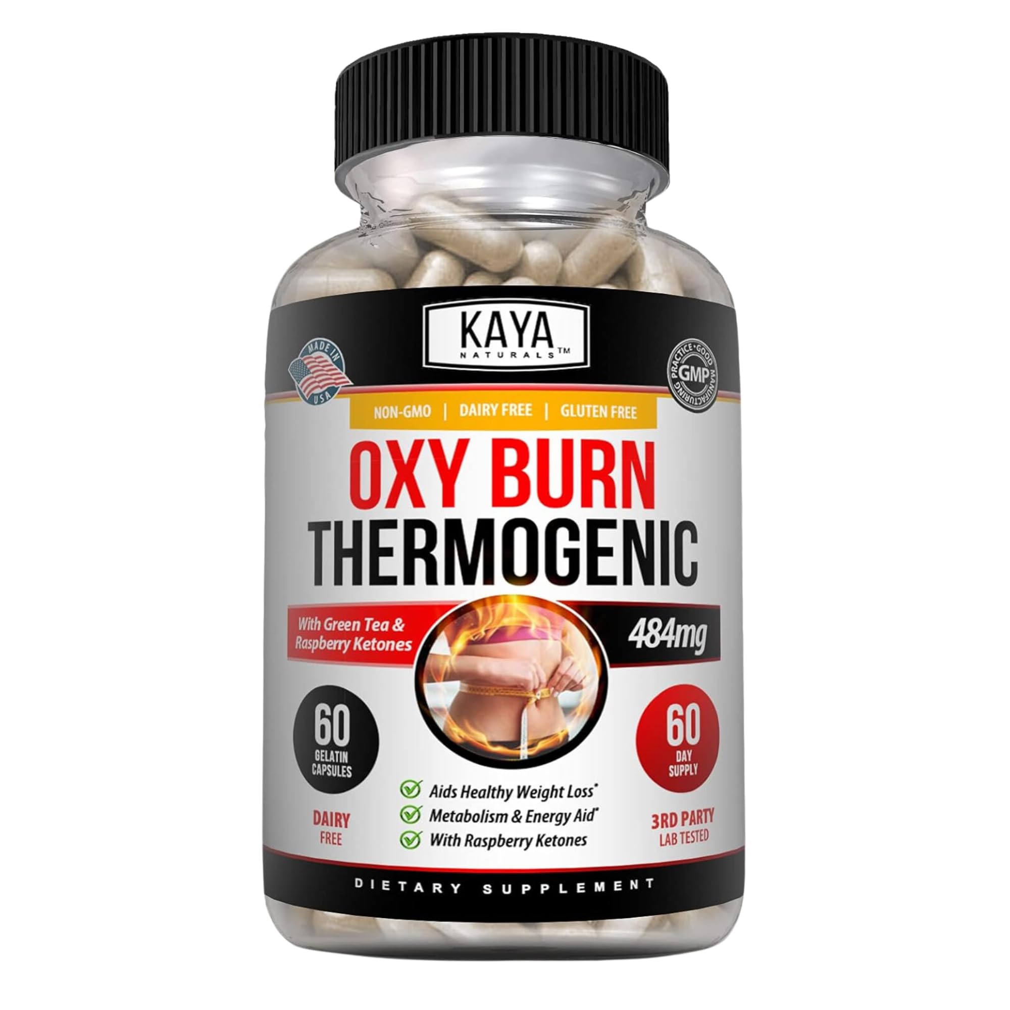 Kaya Naturals Oxy Burn - Weight Loss Pills for Women & Men - Appetite Suppressant Kaya Naturals Au supplements