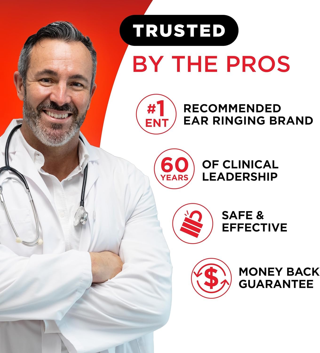 Lipo-Flavonoid Ear Ringing - Doctor-Recommended for Ringing Ears - Clinically Proven Lemon Bioflavonoid Complex with Vitamins C, B1, B2, B6, B12