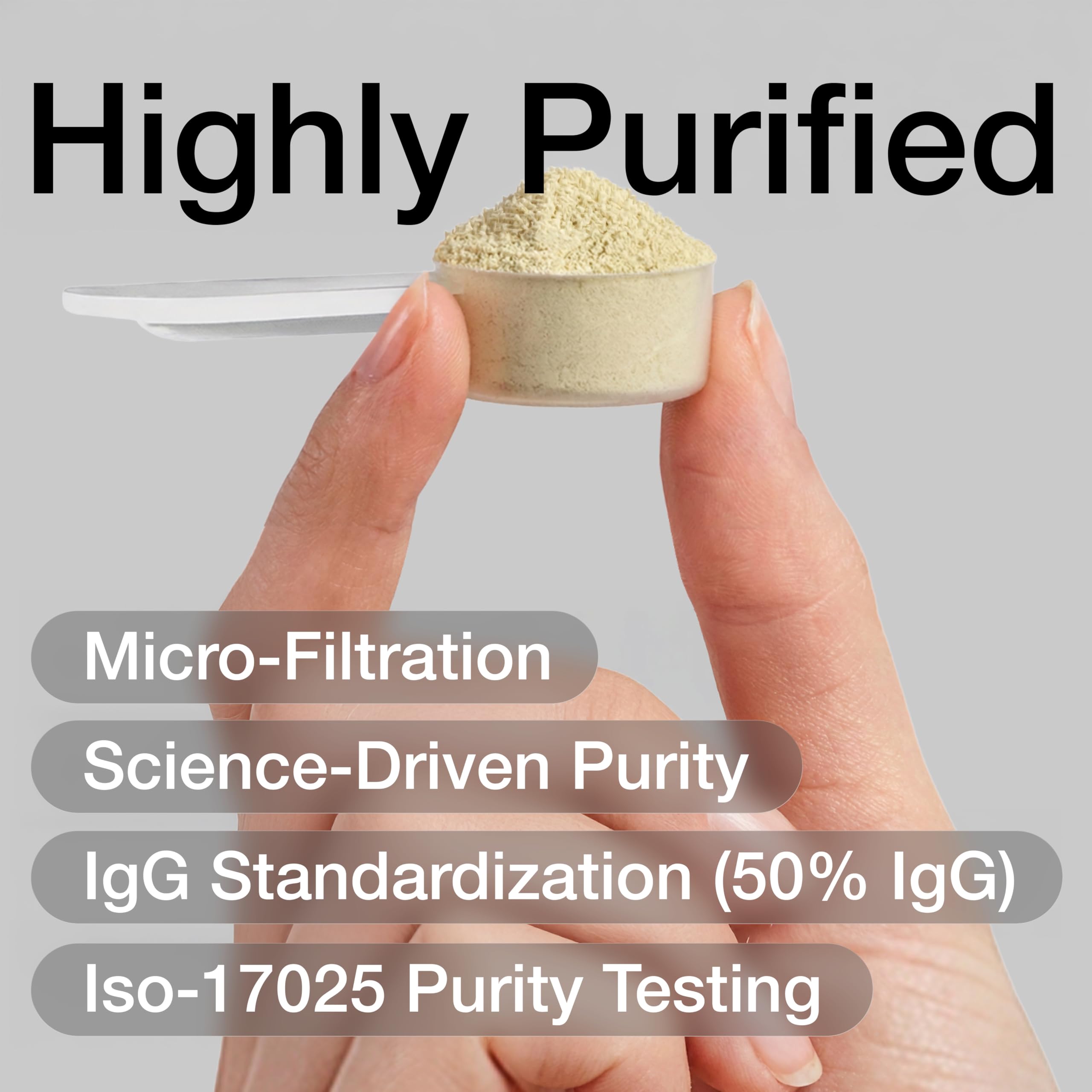 Toniiq Colostrum Powder – Ultra High Potency 50% IgG Concentrate – Farm-to-Jar Traceable French Colostrum – Microfiltered for Purity – Third-Party Lab Verified – 30 Servings Toniiq Au supplements