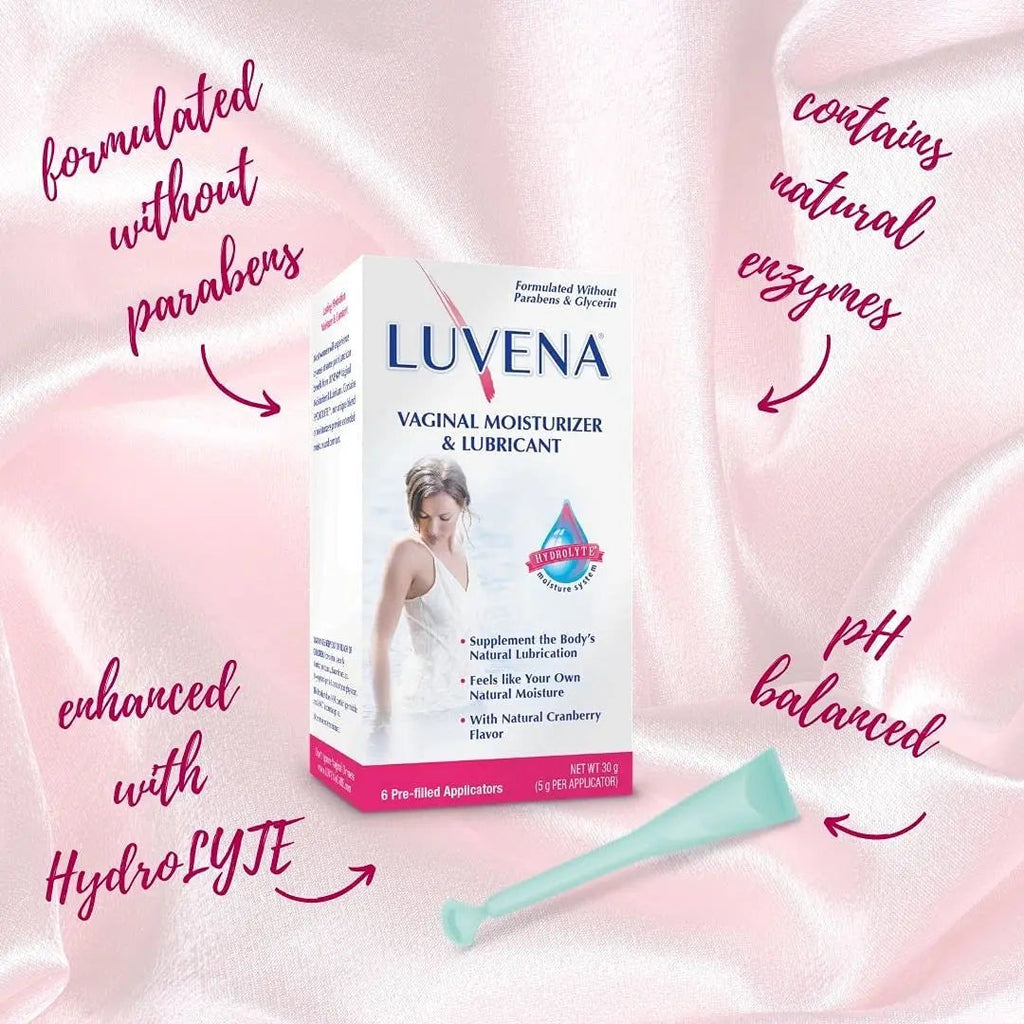 Luvena Moisturizer - Vaginal Moisturizer & Menopause Support for Women - Feminine Intimate LUVENA Au supplements