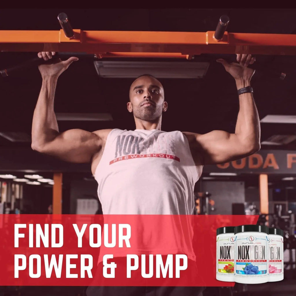 Purus Labs NOXYGEN PREWORKOUT Powder, 30 Servings (Blue Raspberry) Purus Labs Au supplements