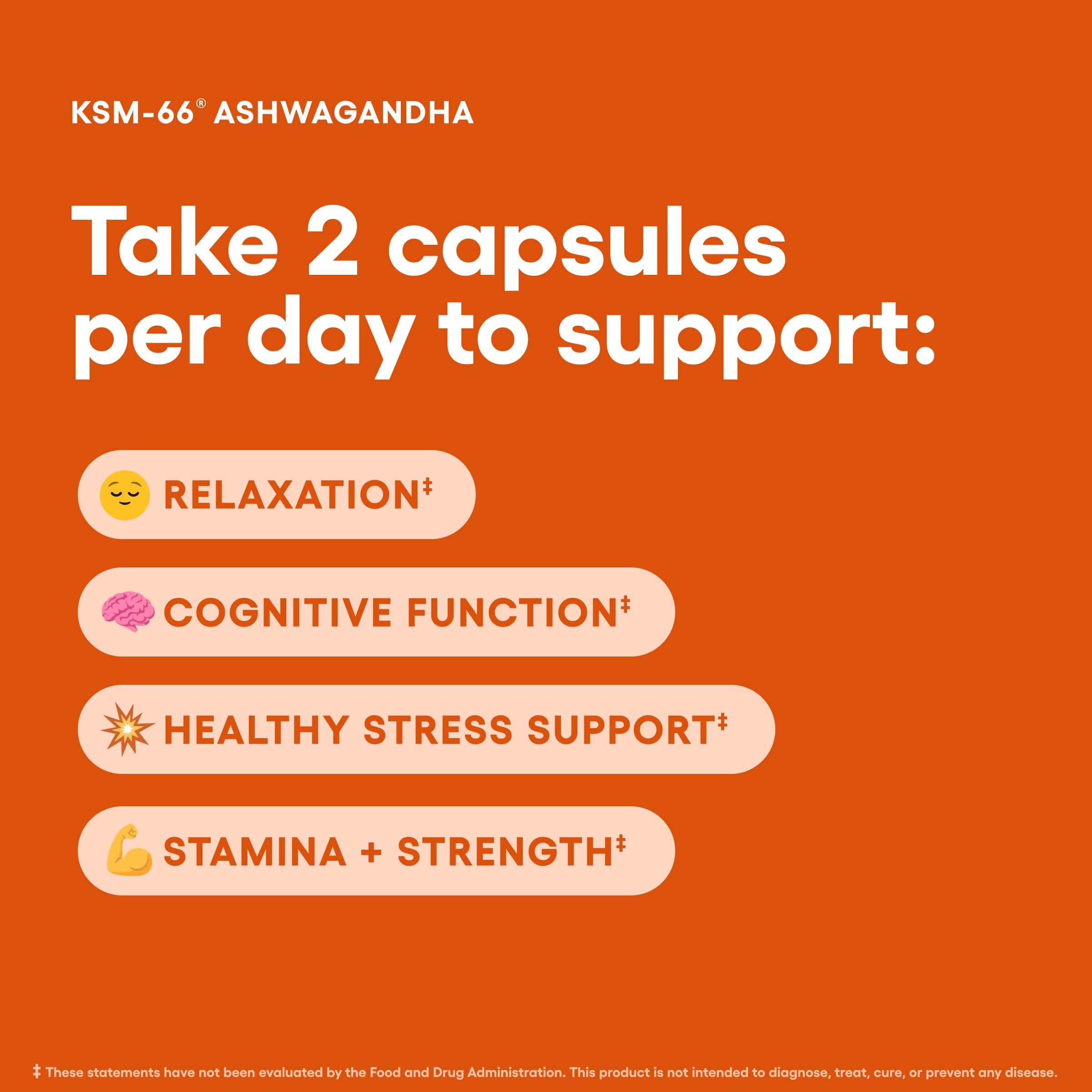 Physician's CHOICE KSM-66 Ashwagandha Root Powder Extract 1,000mg - Organic - with Black Pepper for Maximum Absorption - 5% Withanolides