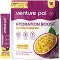 Venture Pal Sugar Free Electrolyte Powder Packets - Liquid Daily IV Drink Mix for Rapid Hydration & Party Recovery | 5 Vitamins & 7 Electrolytes| Keto Friendly