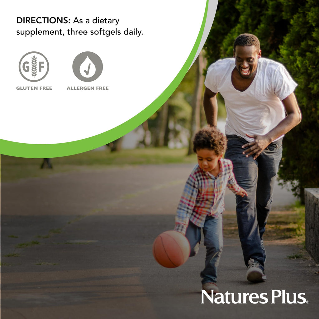 NaturesPlus Hema-Plex Iron - 60 Fast-Acting Softgels - 85 mg Iron + Vitamin C & Bioflavonoids for Healthy Red Blood Cells
