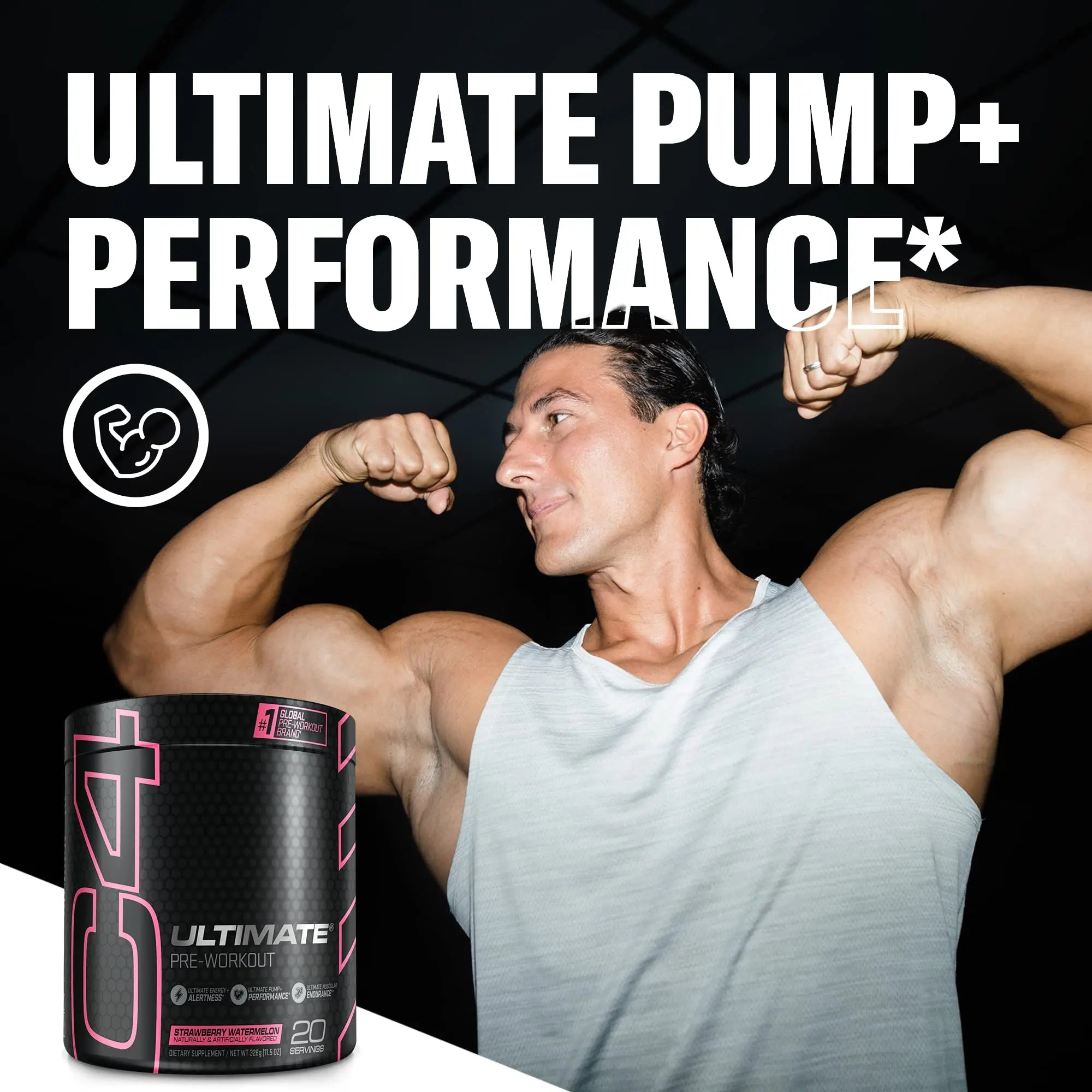 Cellucor C4 Ultimate Pre Workout Powder Strawberry Watermelon - Sugar Free Cellucor Au supplements
