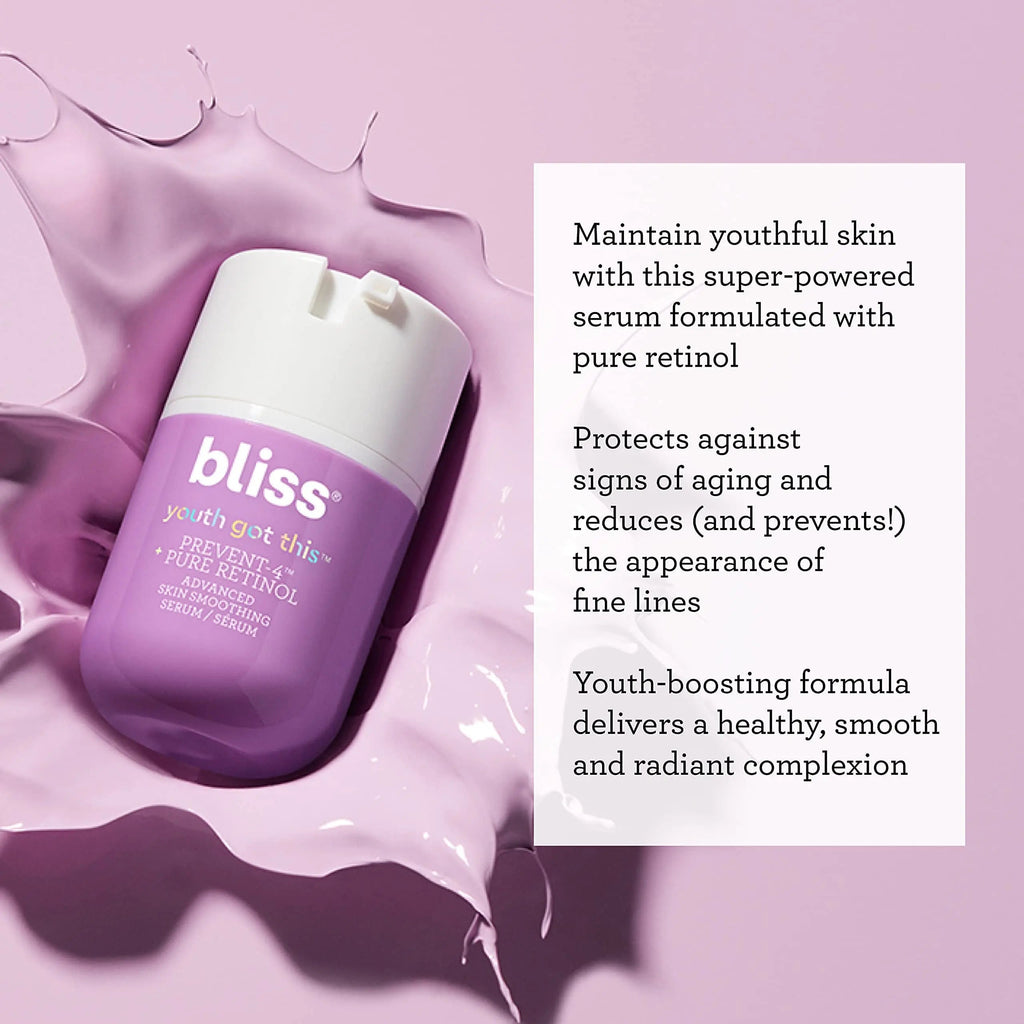 Bliss Youth Got This™ Prevent-4™ + Pure Retinol - 0.67 Fl Oz - Advanced Skin Bliss Au supplements