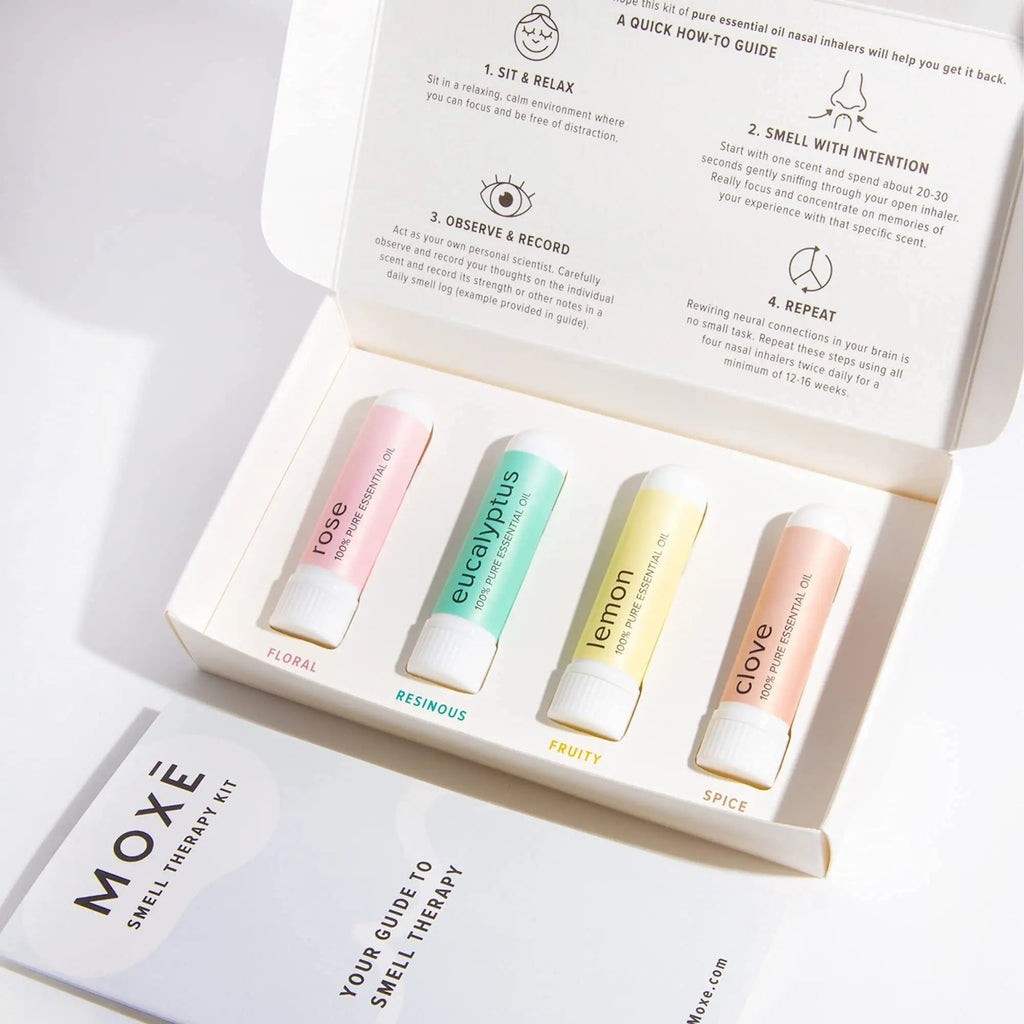 MOXĒ Smell Training Kit, Made in USA, 4 Essential Oils, Olfactory Regeneration, Helps Restore Sense MOXE Au supplements