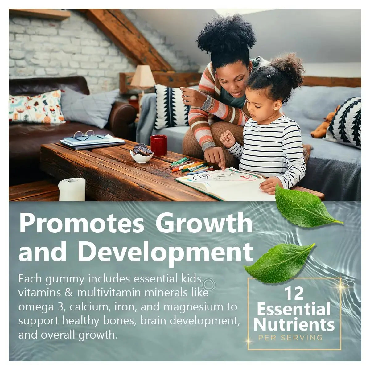 Natvites Complete Kids Multivitamin Gummies – 120 Count of Essential Daily Vitamins & Minerals for Immune Support, Focus, & Growth Natvites Au supplements