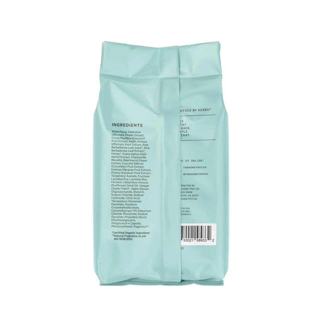 The Honey Pot Company - Prebiotic Feminine Wipes - Herbal Infused Feminine Hygiene Wipes The Honey Pot Company Au supplements