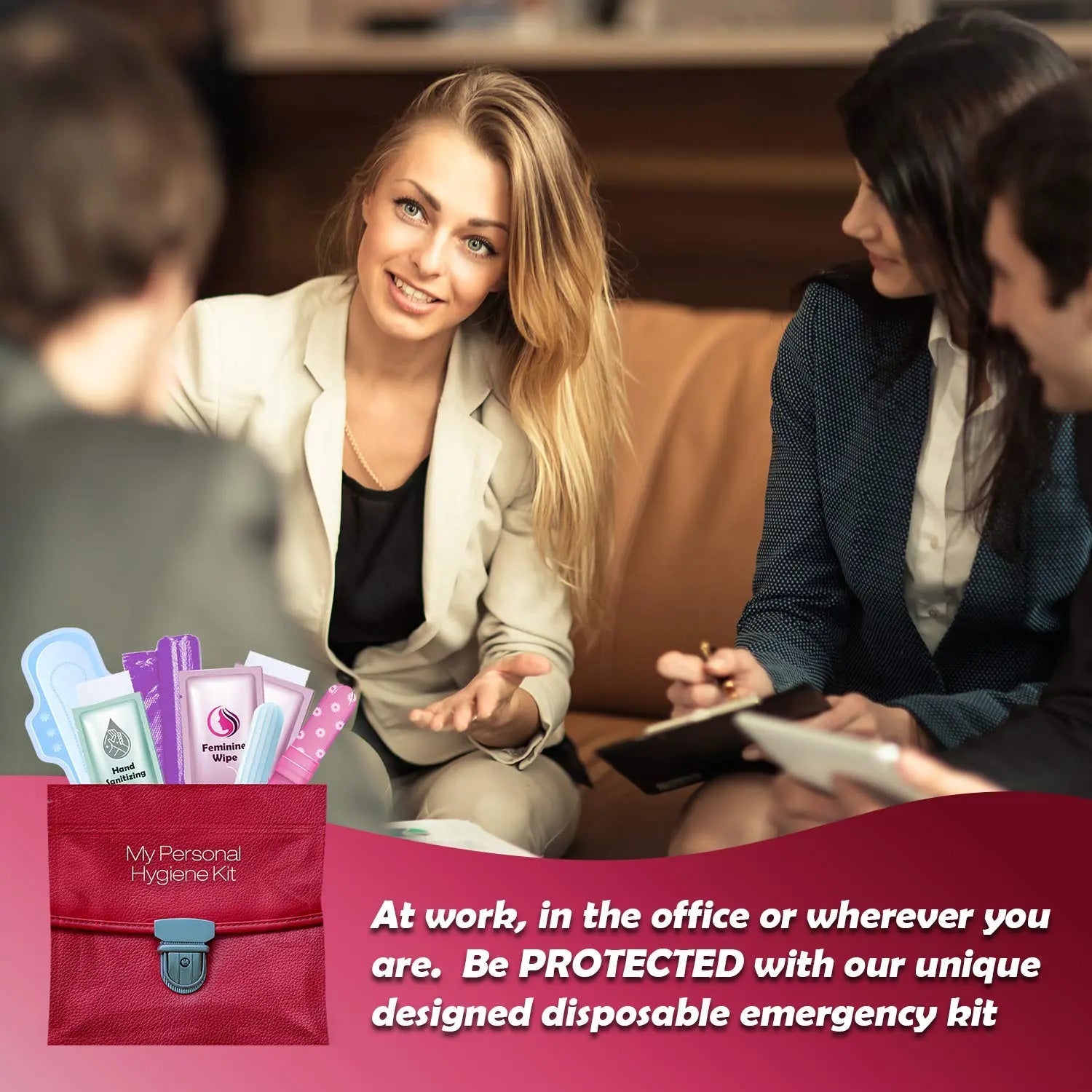 Menstrual Kit All-in-One | Convenience on The Go | Single Period Kit Pack for Travelling, Tweens pH Advantage Au supplements