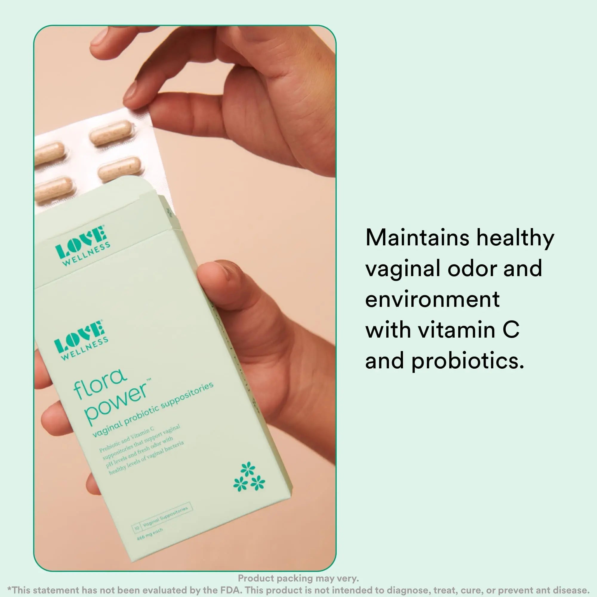 Love Wellness Flora Power & Good Girl Probiotics | Vaginal Suppositories & Prebiotics for Women Love Wellness Au supplements