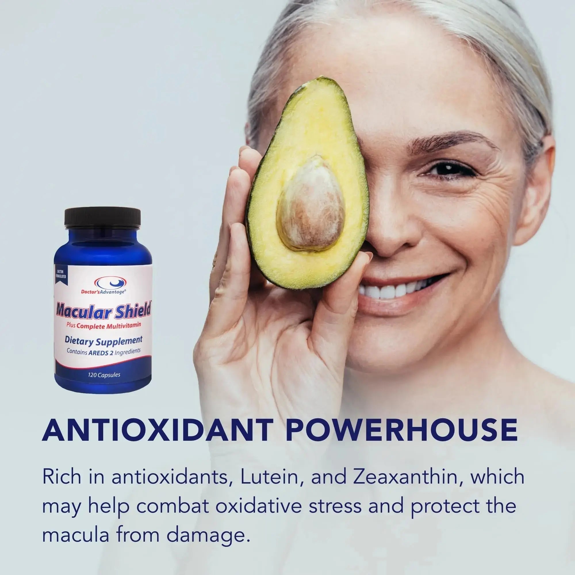 Doctor’s Advantage Macular Shield Eye Vitamins Plus Multivitamin – 120 Capsules, 30-Day Supply – Lutein and Zeaxanthin Supplements Doctor's Advantage Au supplements