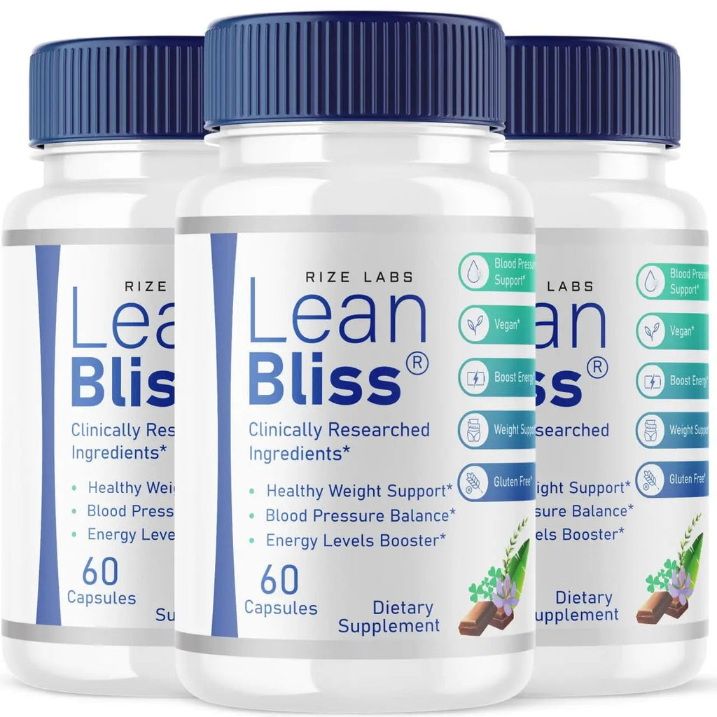 (3 Pack) Lean Bliss Weight Loss Pills, Lean Bliss Fat Burning Formula, LeanBliss Advanced rize labs Au supplements