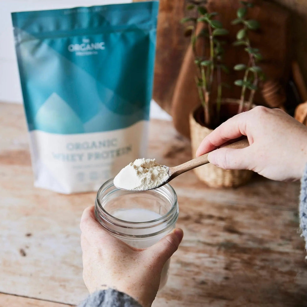 The Organic Protein Co. - Pure Unflavoured Organic Whey Protein Powder | SOYA & Gluten Free w The Organic Protein Company Au supplements