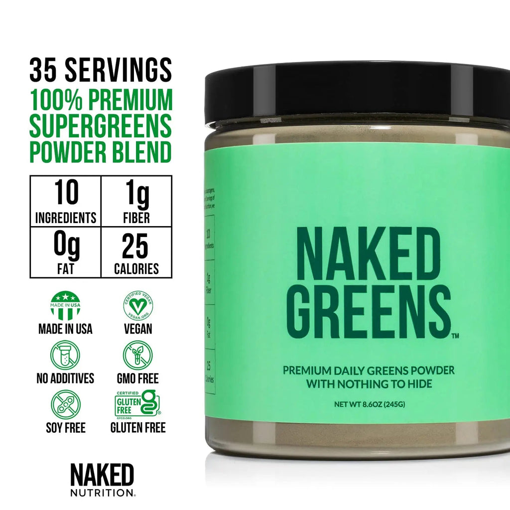 NAKED nutrition Vegan Energizing Bundle: Naked Citrus Energy Super Greens Powder NAKED nutrition Au supplements