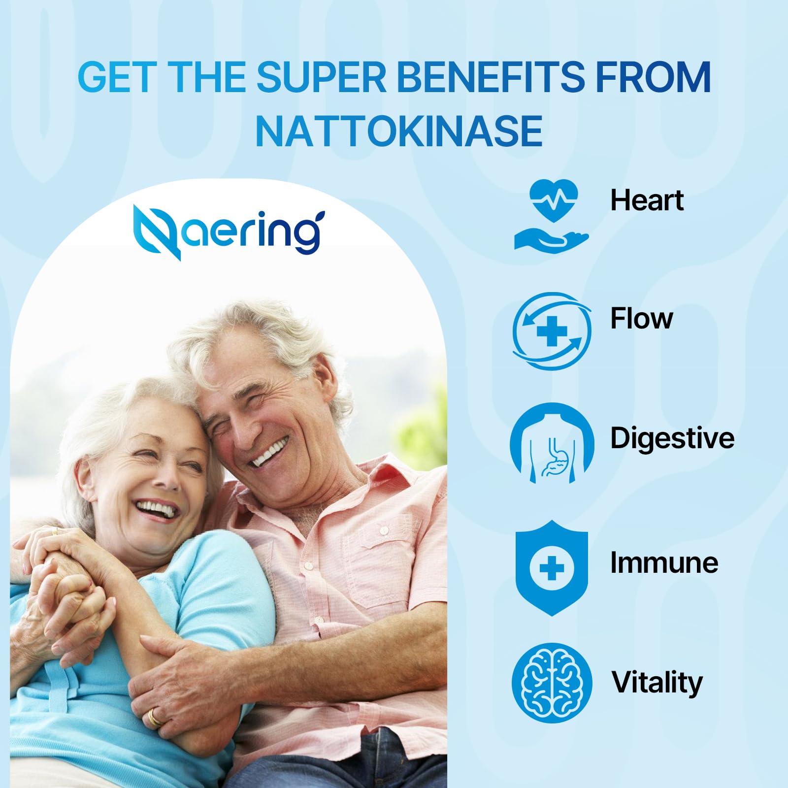 Liposomal Nattokinase 12,000 FU Serrapeptase 360,000 SPU Enzyme Supplement - Enriched with Synergistic Enzymes and Nutrient Blend & Inulin for Circulatory