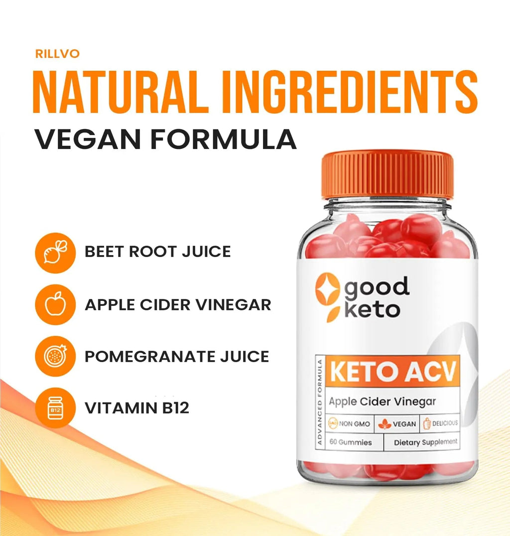 (2 Pack) Good Keto ACV Gummies - Official - Keto Good ACV Advanced Formula Plus Apple Rillvo Au supplements