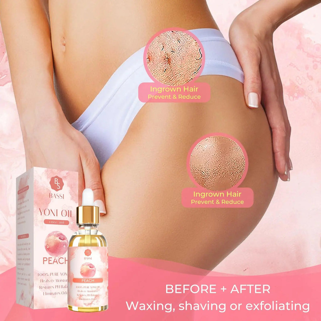 2 Pack Yoni Essential Oil Organic Feminine Oil Eliminates Odor Vaginal Moisturizer for Wetness BASSI Au supplements