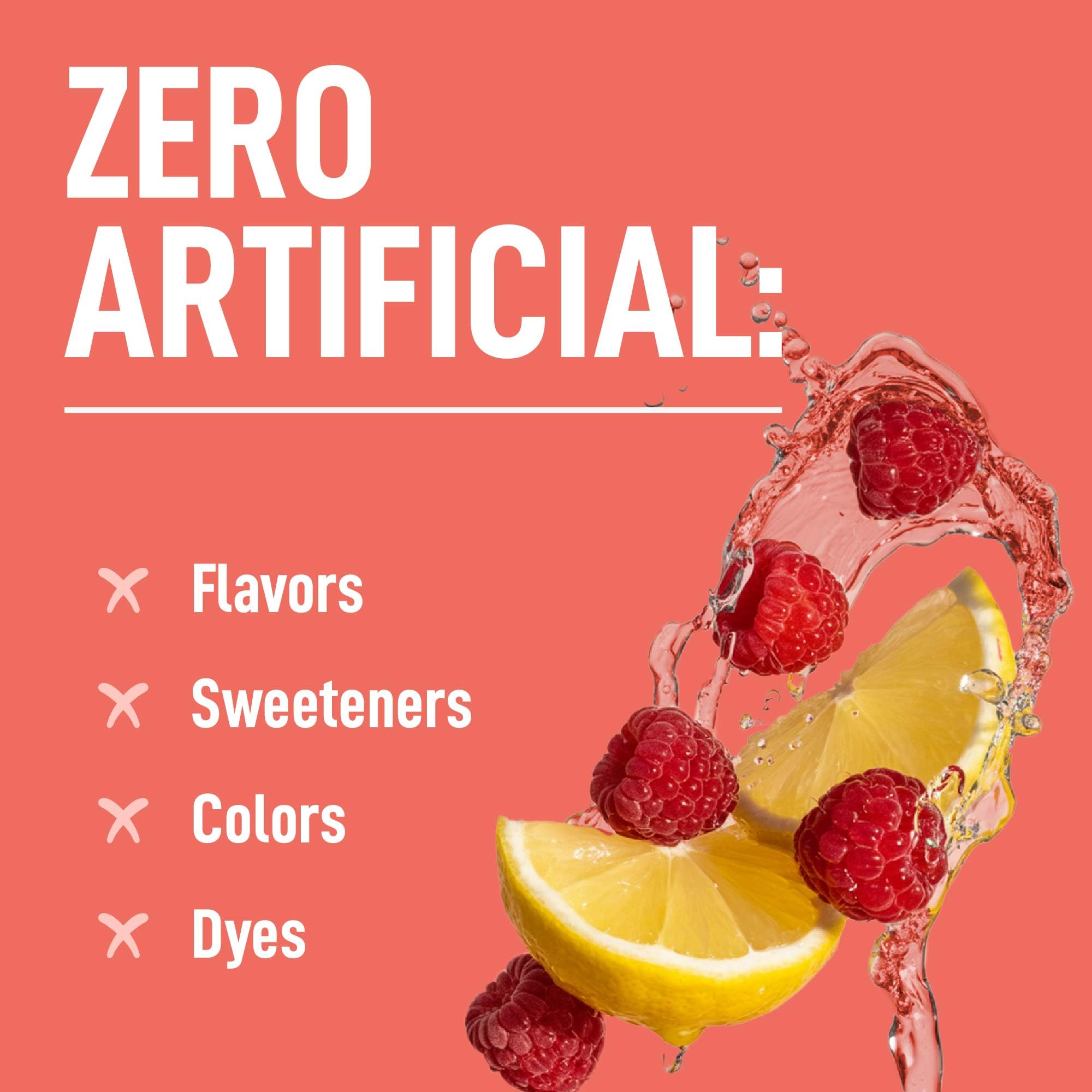 Keppi Electrolytes Powder – Raspberry Lemonade Flavor 50 Servings – No Sugar Hydration Supplement with Magnesium, Potassium, Sodium – Keto, Vegan