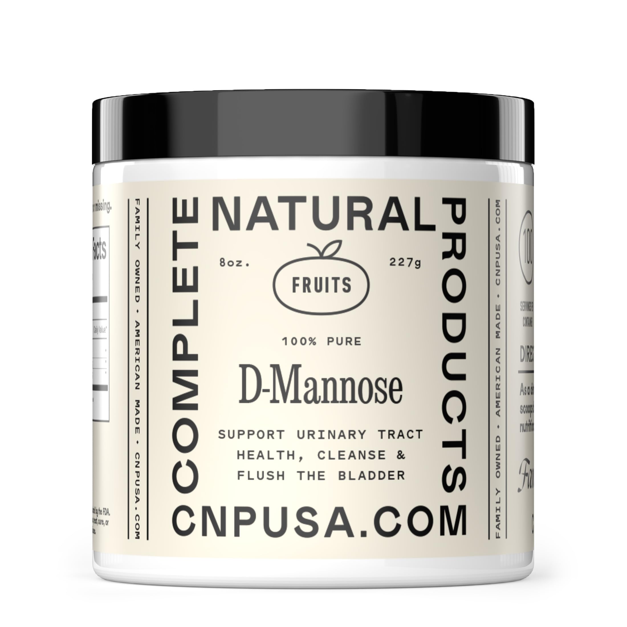 D Mannose Powder Supplement 8oz - Powder D Mannose for Urinary Tract & Bladder Health Support, Bulk Easy Mix Formula, 115 Servings, No Fillers, Non GMO & Gluten Free Support, Kosher Certified Made USA Complete Natural Products Au supplements