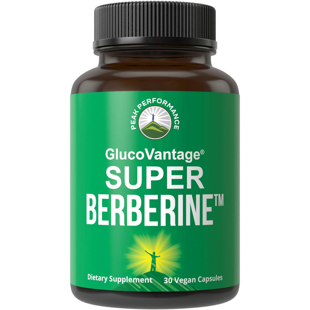Dihydroberberine Super Berberine Supplement - GlucoVantage® 200mg Now 5X More Effective Than Regular Berberine HCL Powder Capsules. Metabolism Support Keto Friendly Plus Vegan Extract Pills Peak Performance Au supplements