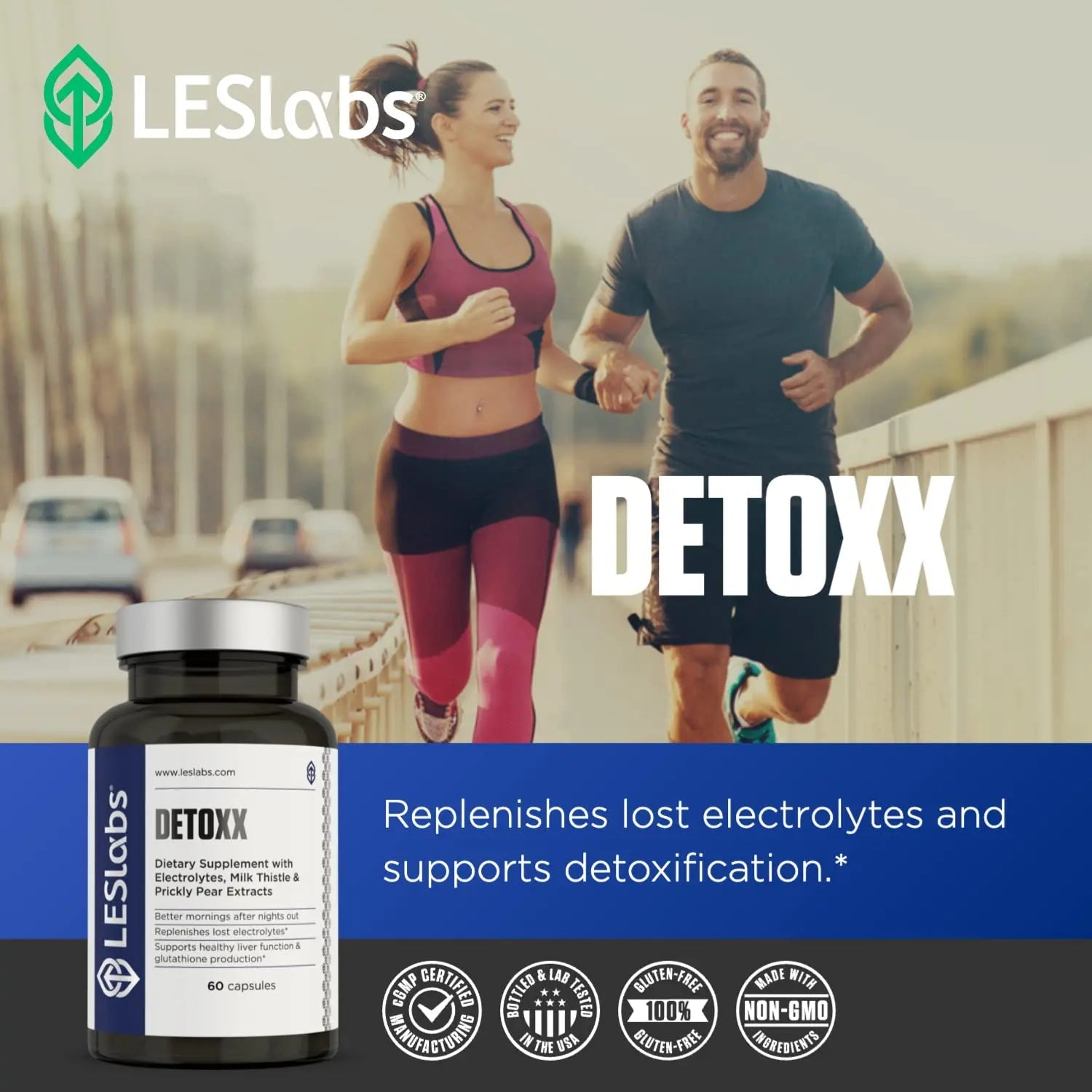 LES Labs DeToxx – Better Mornings & Recovery, Liver Support, Electrolyte Replenishment LES Labs Au supplements