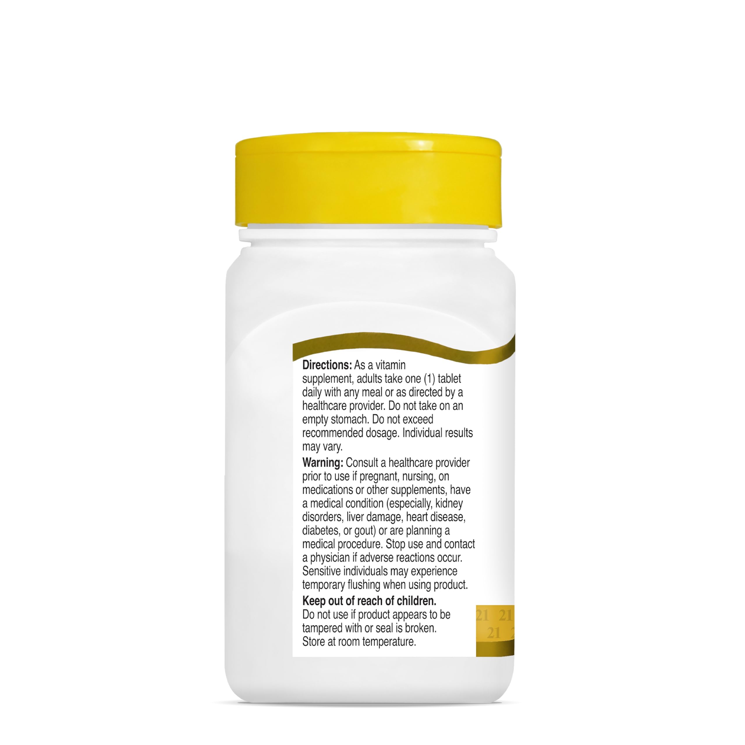 21st Century Niacinamide 500 mg Prolonged Release Tablets, 110 Count