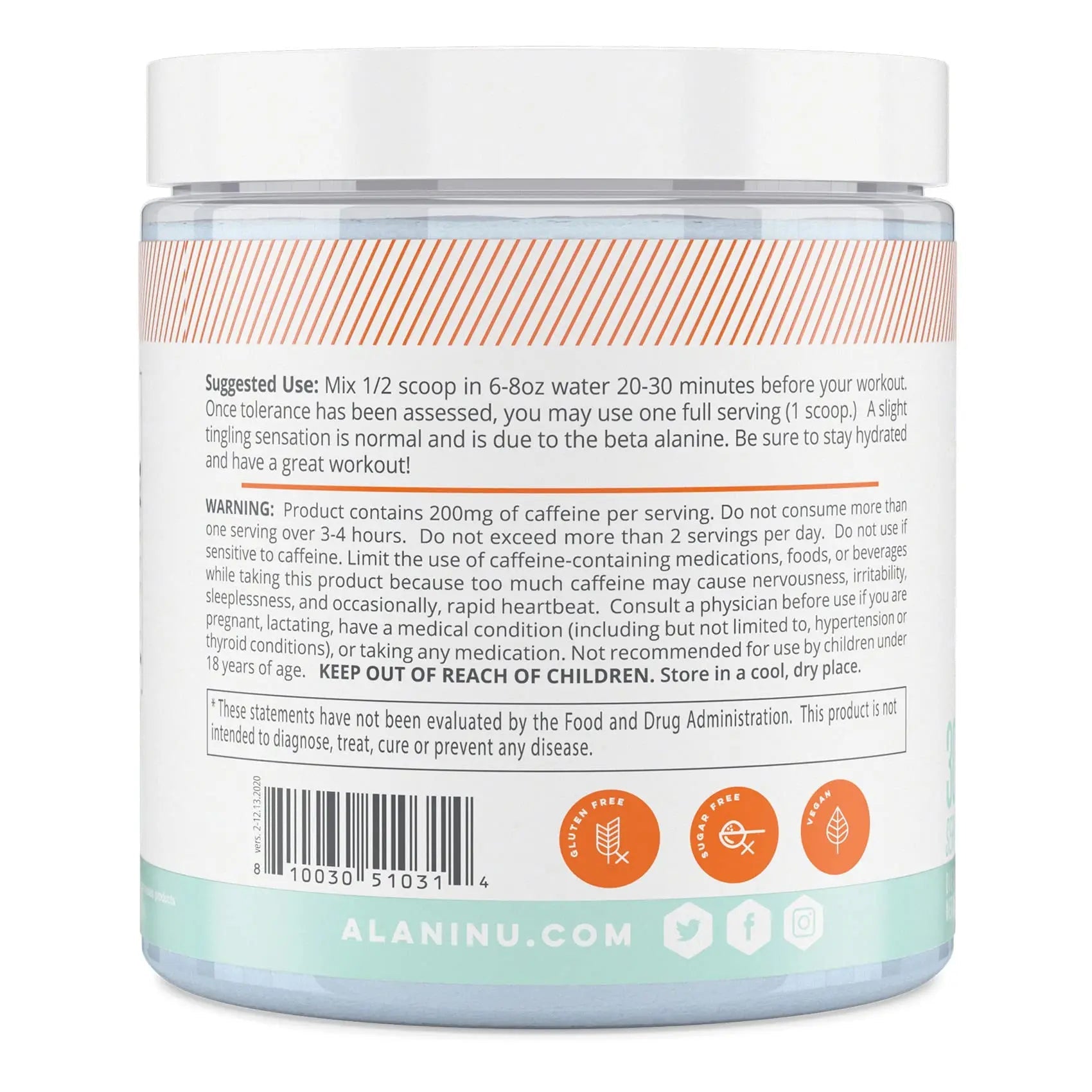 Alani Nu Creatine Monohydrate Powder and Pre Workout Breezeberry Powder Bundle Alani Nu Au supplements