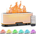 Comfynest Colorful Flame Air Aroma Diffuser Humidifier 7 Flame Colors,200ml Essential Oil Comfynest Au supplements